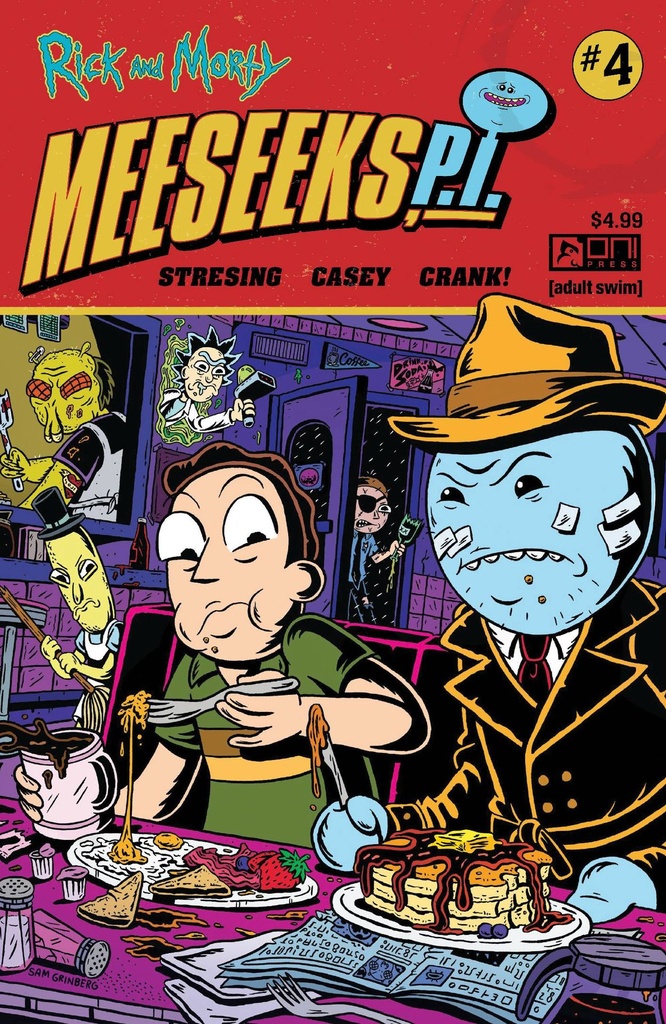 Rick and Morty: Meeseeks P.I. #4 of 4 (Cover B Sam Grinberg)