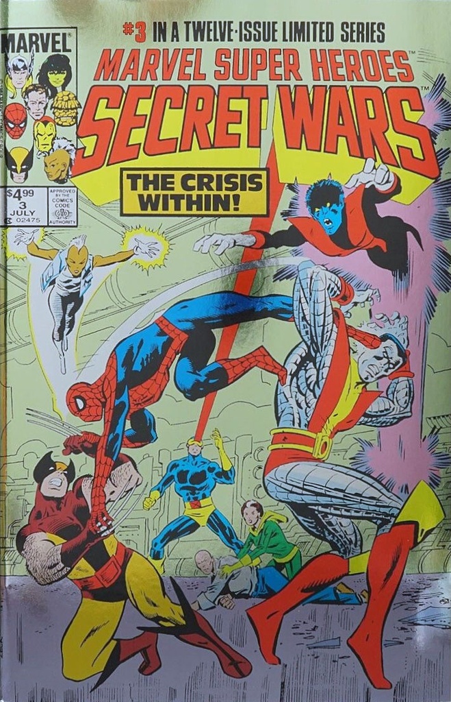 Marvel Super-Heroes Secret Wars #3 (Facsimile Edition Foil Variant)