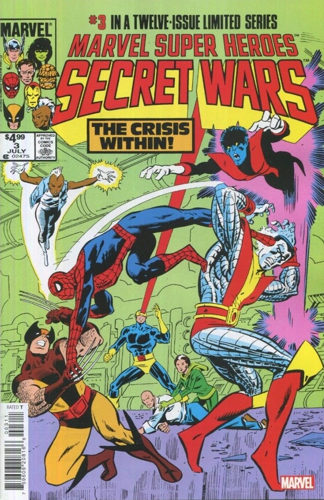 Marvel Super-Heroes Secret Wars #3 (Facsimile Edition)