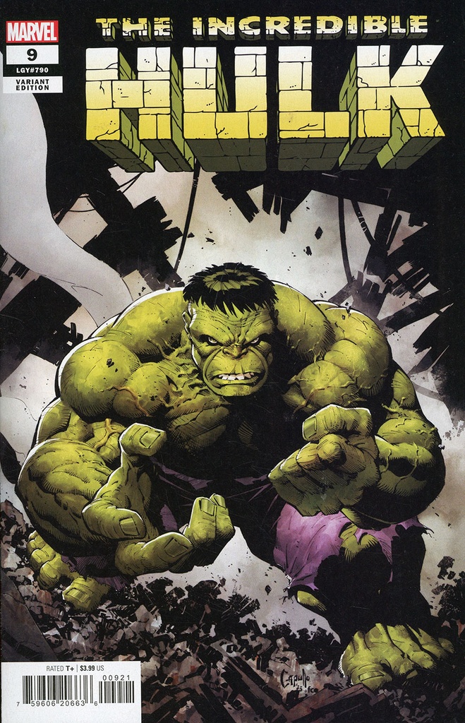 Incredible Hulk #9 (Greg Capullo Variant)