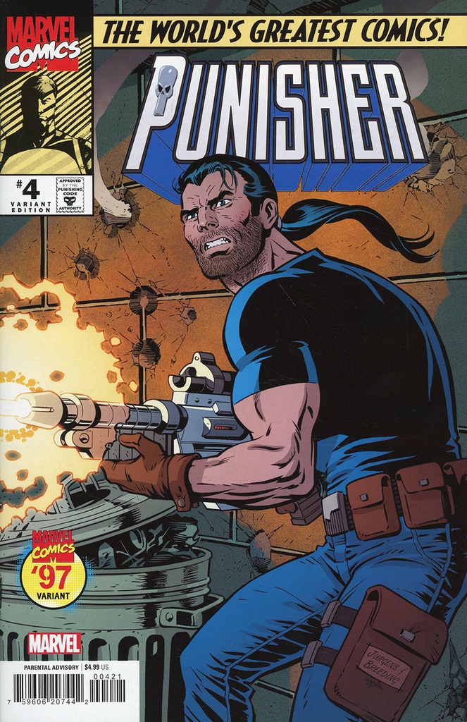 Punisher #4 (Dan Jurgens Marvel '97 Variant)