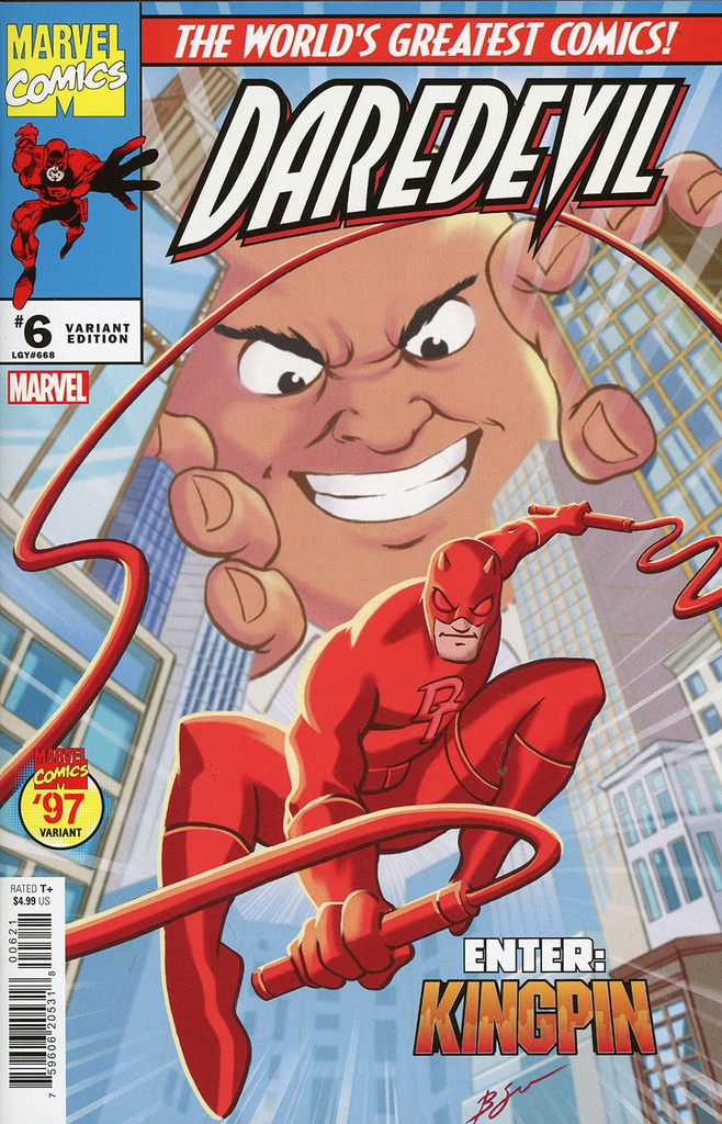 Daredevil #6 (Ben Su Marvel '97 Variant)