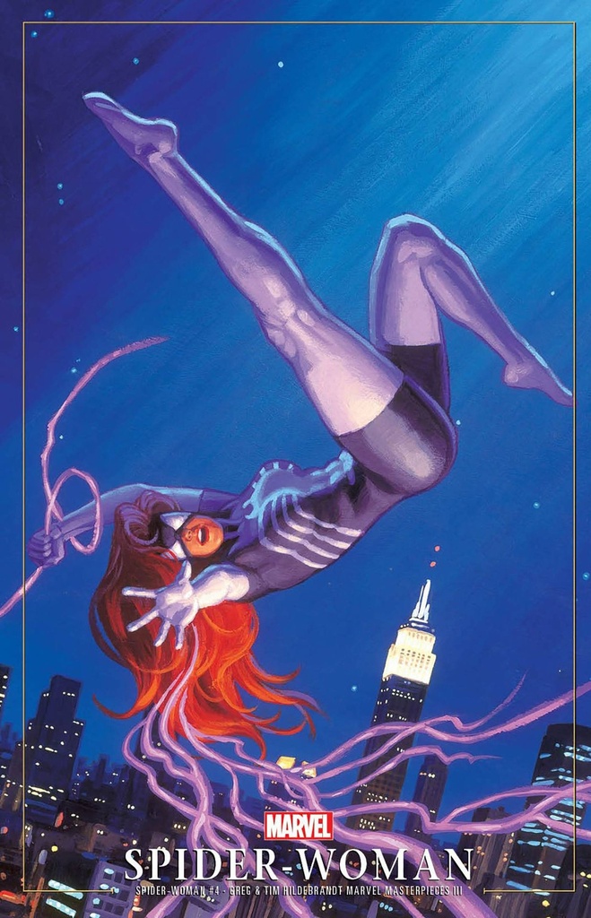 Spider-Woman #4 (Hildebrandt Spider-Woman Marvel Masterpieces III Variant)