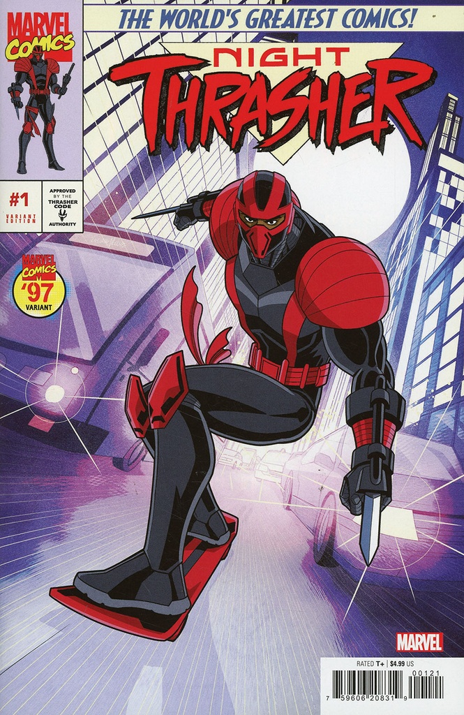 Night Thrasher #1 (Luciano Vecchio Marvel '97 Variant)