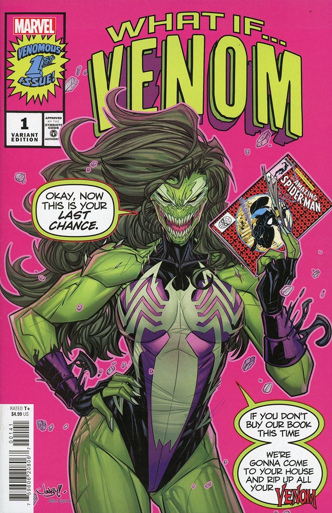 What If…? Venom #1 (Jonboy Meyers Homage Variant)