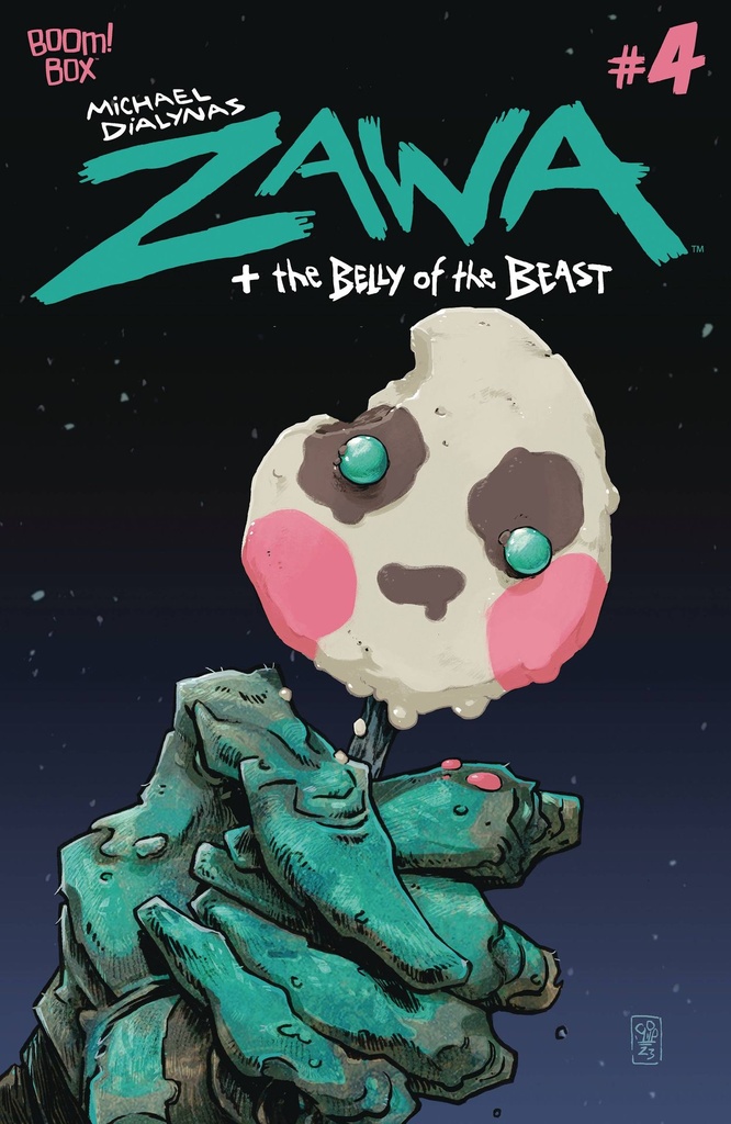 Zawa + The Belly of the Beast #4 of 5 (Cover A Michael Dialynas)