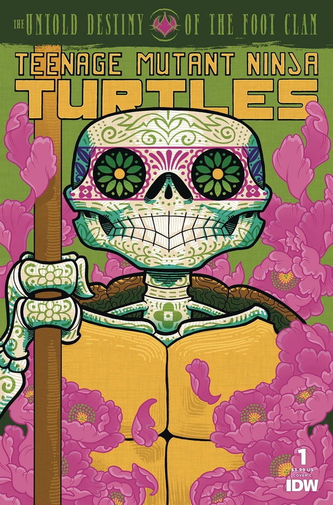 Teenage Mutant Ninja Turtles: Untold Destiny of the Foot Clan #1 (Cover C Dia de los Muertos)