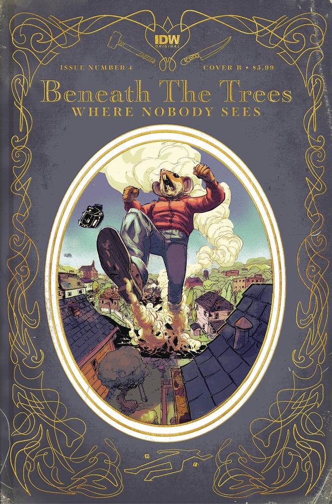 Beneath the Trees Where Nobody Sees #4 (Cover B Rossmo Storybook Variant)