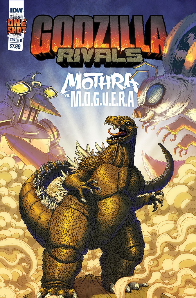 Godzilla Rivals: Mothra vs. Moguera #1 (Cover B Michael Vasquez)