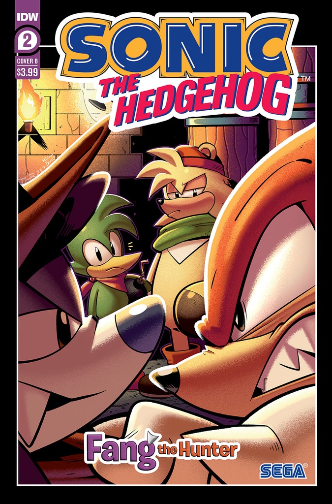 Sonic the Hedgehog: Fang the Hunter #2 (Cover B Thomas Rothlisberger)