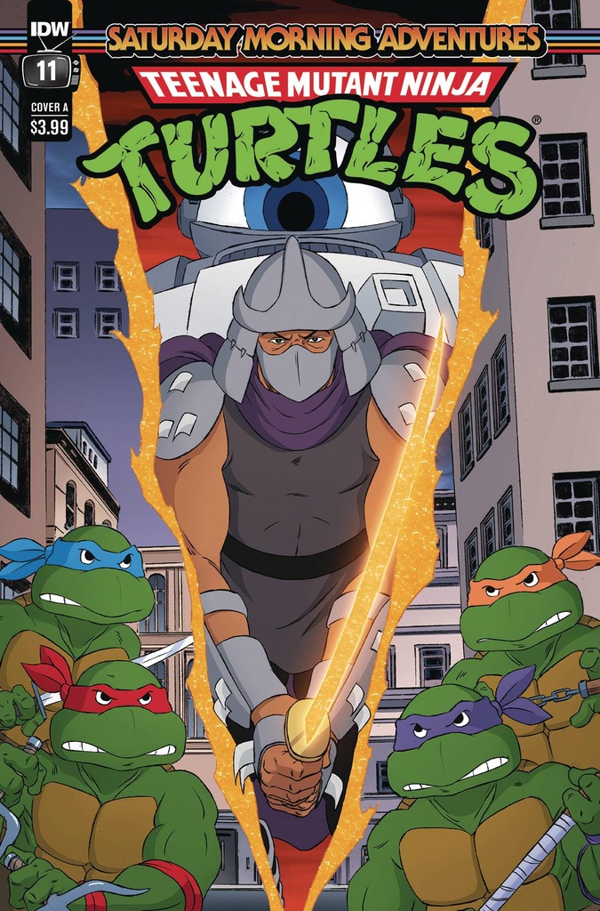 TMNT: Saturday Morning Adventures Continued #11 (Cover A Dan Schoening)