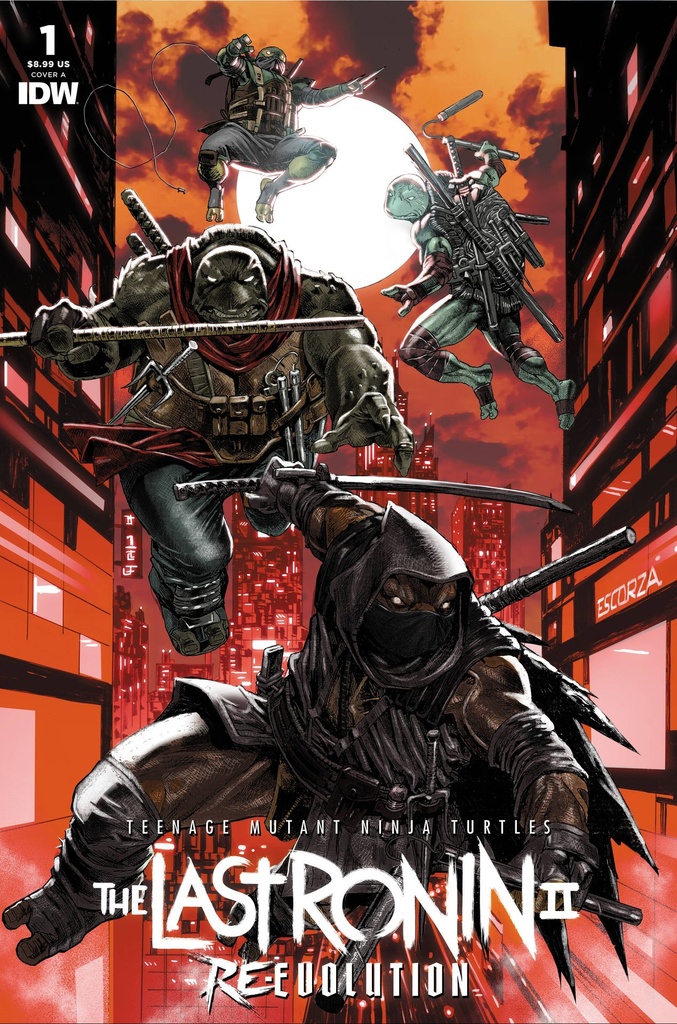 Teenage Mutant Ninja Turtles: The Last Ronin II - Re-Evolution #1 (Cover A Esau Escorza & Issac Escorza)