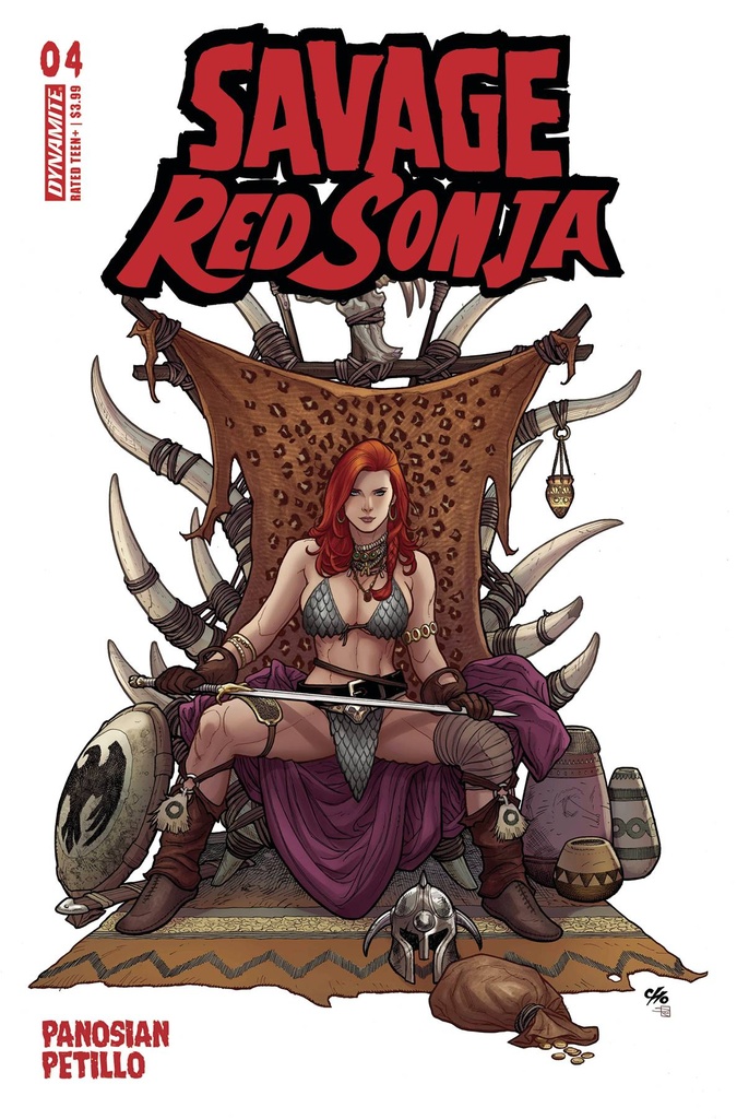 Savage Red Sonja #4 (Cover B Frank Cho)