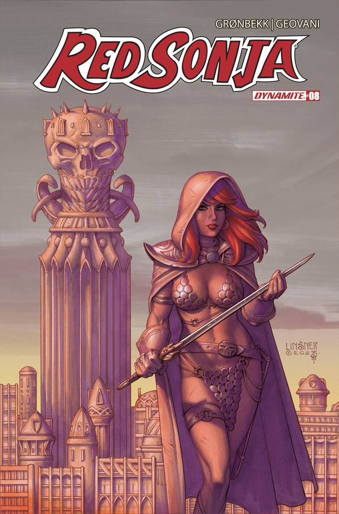 Red Sonja #8 (Cover C Joseph Michael Linsner)