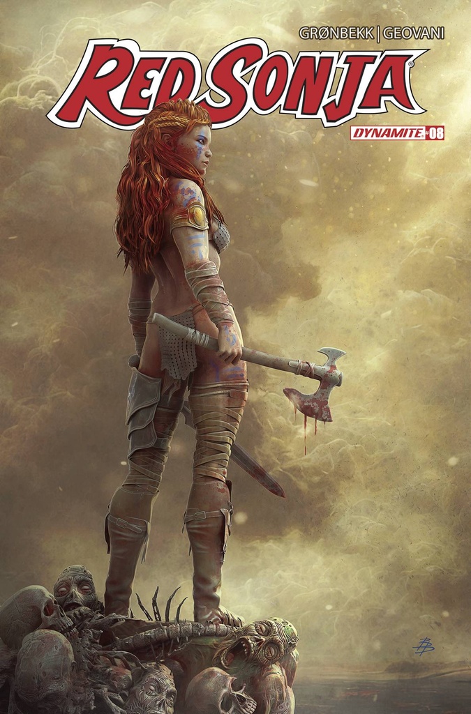 Red Sonja #8 (Cover B Bjorn Barends)