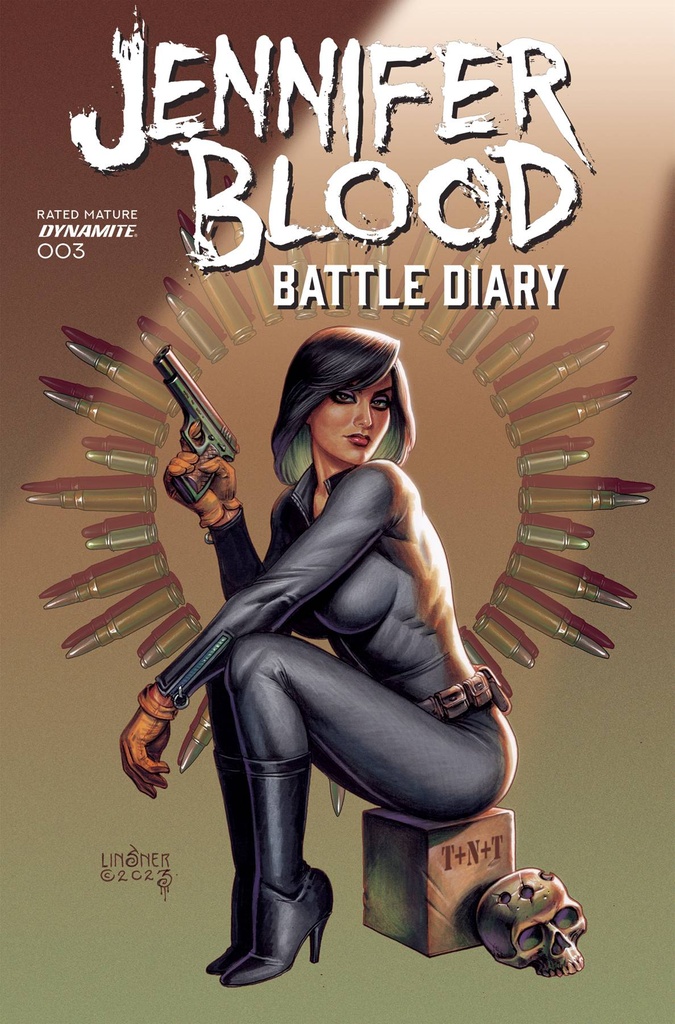 Jennifer Blood: Battle Diary #3 (Cover A Joseph Michael Linsner)