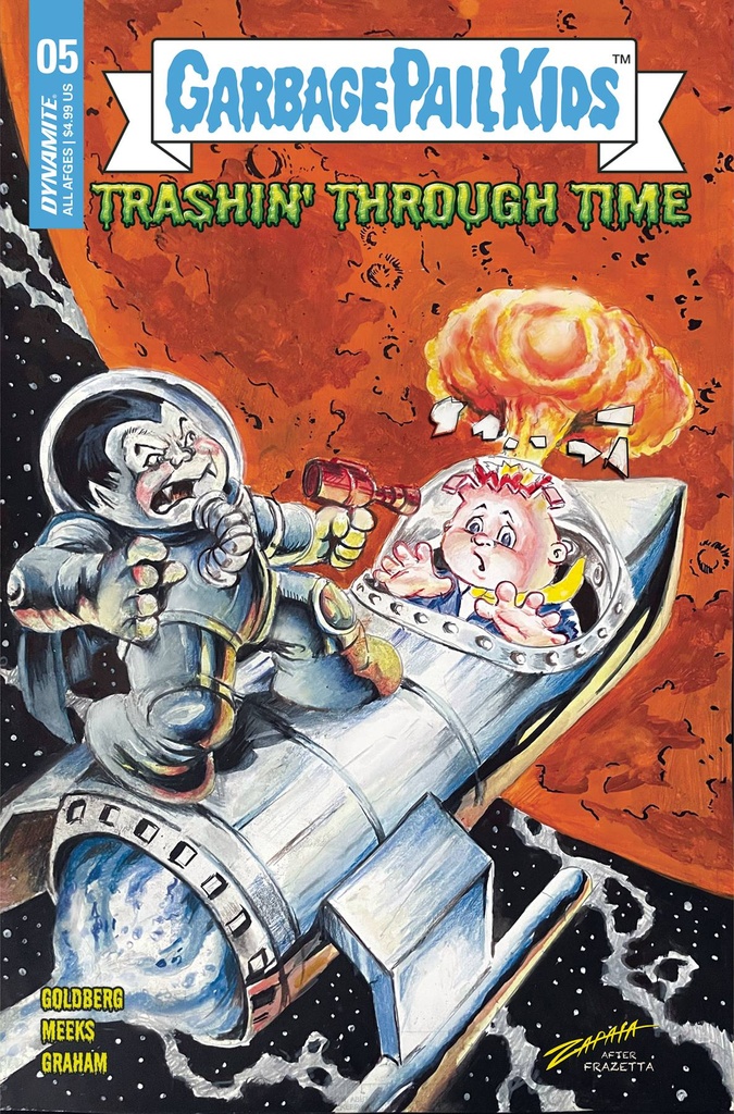 Garbage Pail Kids: Trashin' Through Time #5 (Cover B Jeff Zapata)