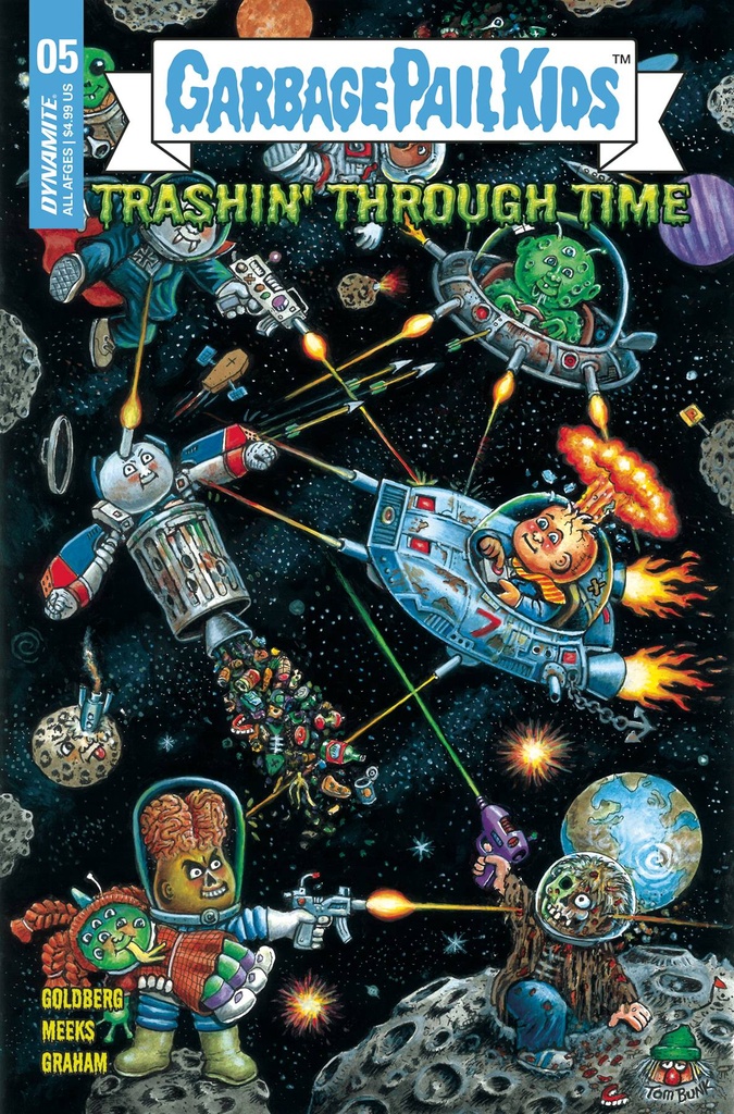 Garbage Pail Kids: Trashin' Through Time #5 (Cover A Tom Bunk)