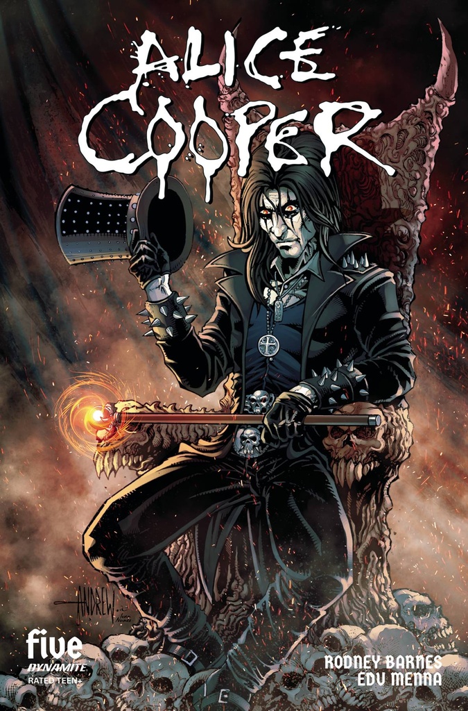 Alice Cooper #5 (Cover B Andrew Mangum)