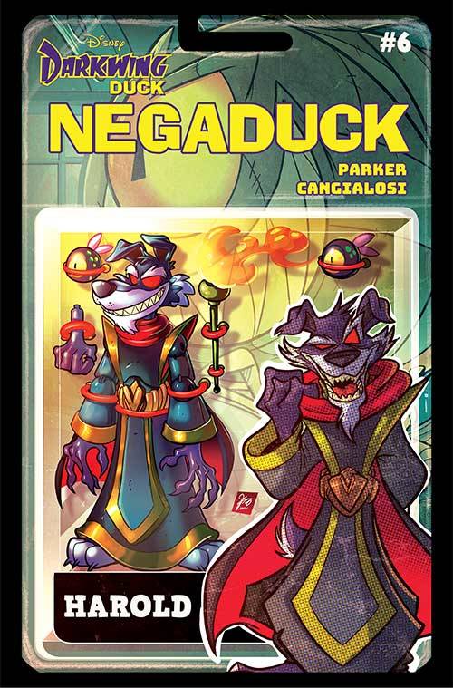 Negaduck #6 (Cover E Action Figure Variant)