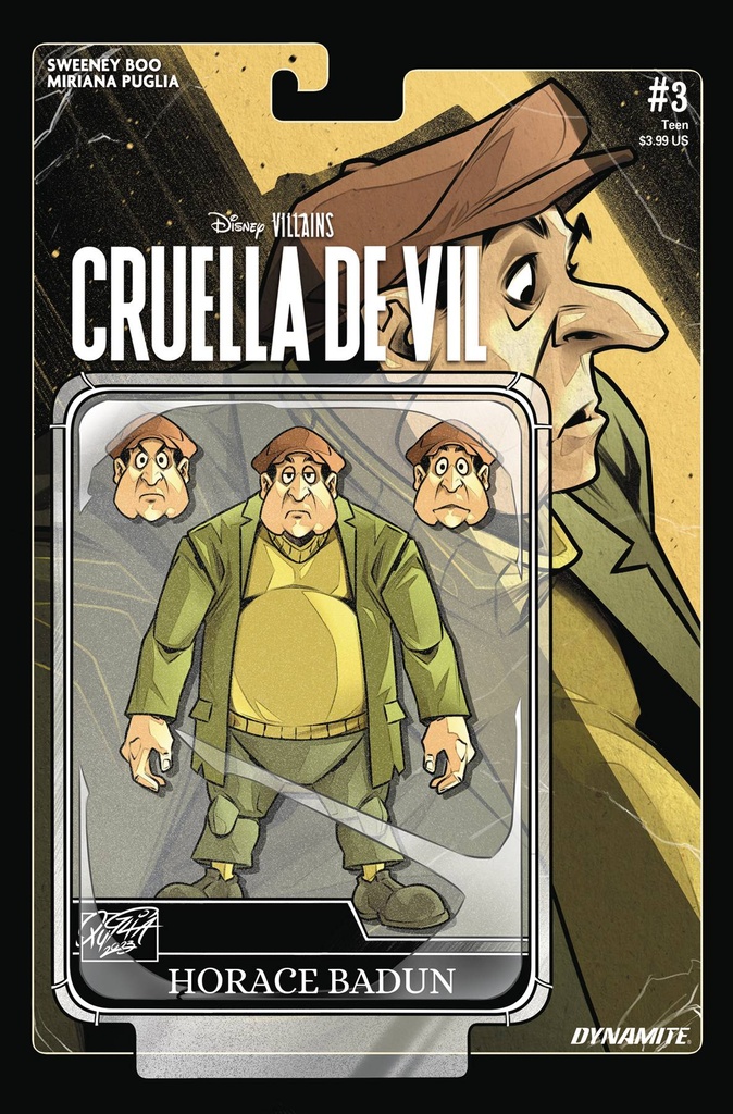 Disney Villains: Cruella de Vil #3 (Cover D Action Figure Variant)