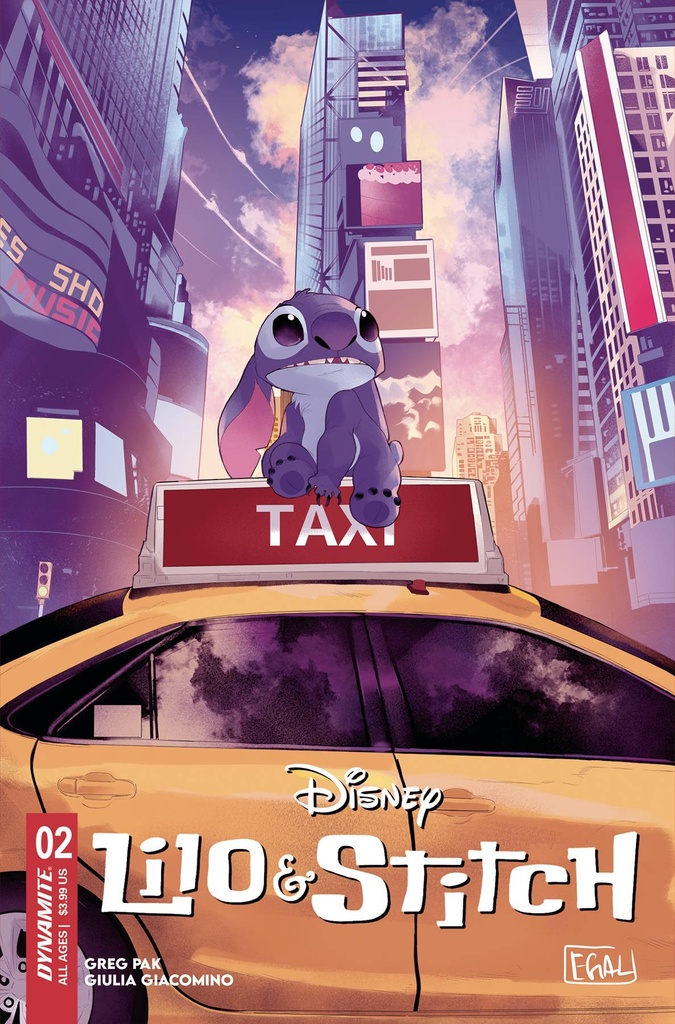 Lilo & Stitch #2 (Cover C Edwin Galmon)