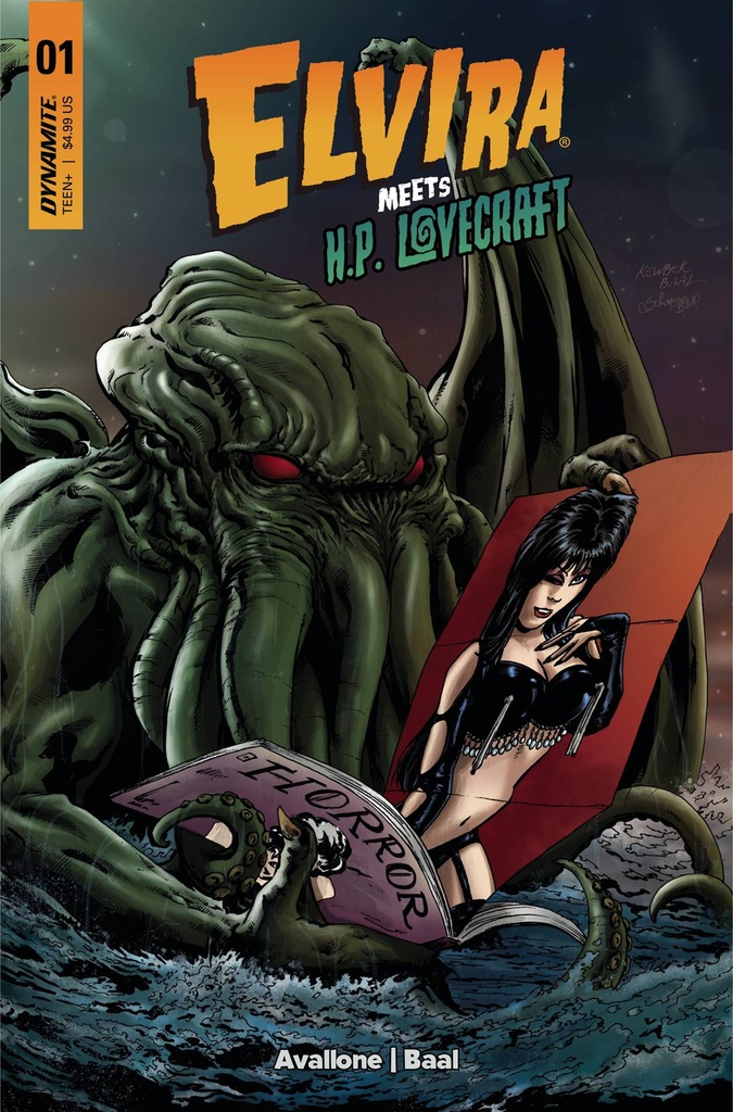 Elvira Meets H.P. Lovecraft #1 (Cover B Kewber Baal)