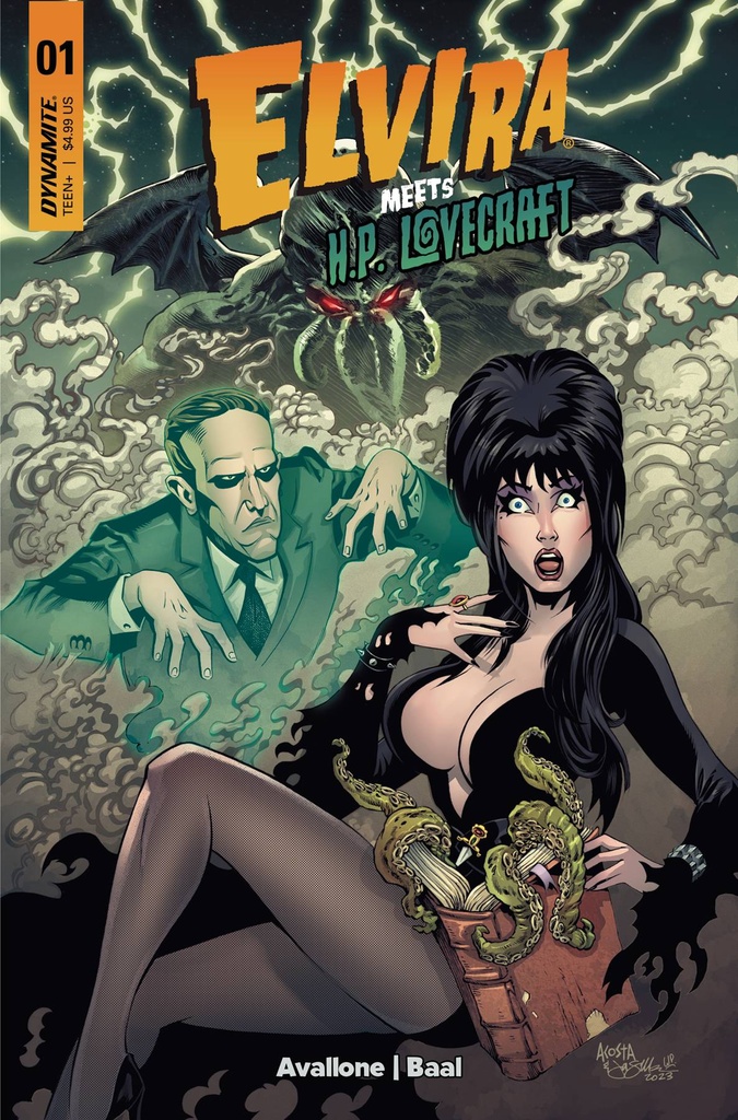 Elvira Meets H.P. Lovecraft #1 (Cover A Dave Acosta)