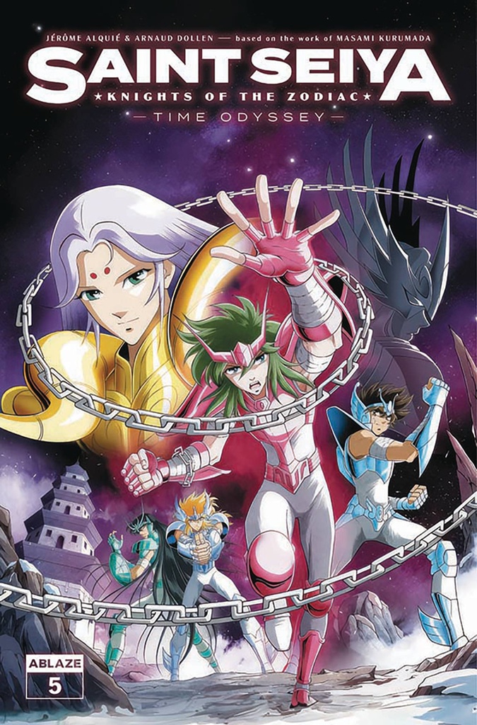 Saint Seiya: Knights of The Zodiac - Time Odyssey #5 (Cover C Jerome Alquie)