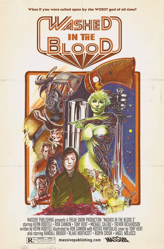 Washed in the Blood #3 of 3 (Cover C Tony Kent)