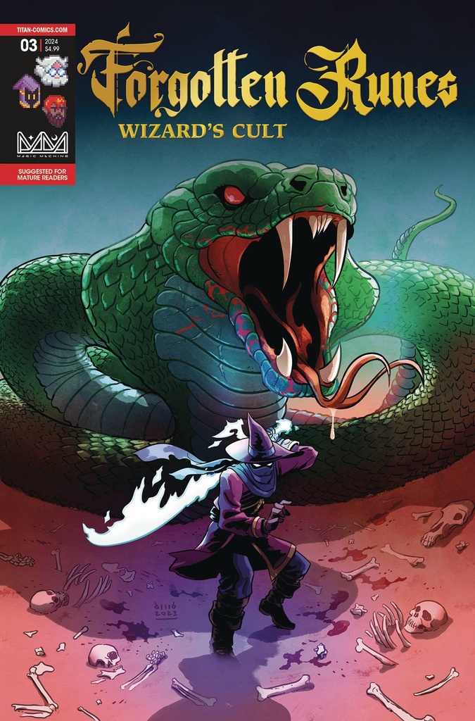 Forgotten Runes: Wizard's Cult #3 of 10 (Cover B David M Buisan)