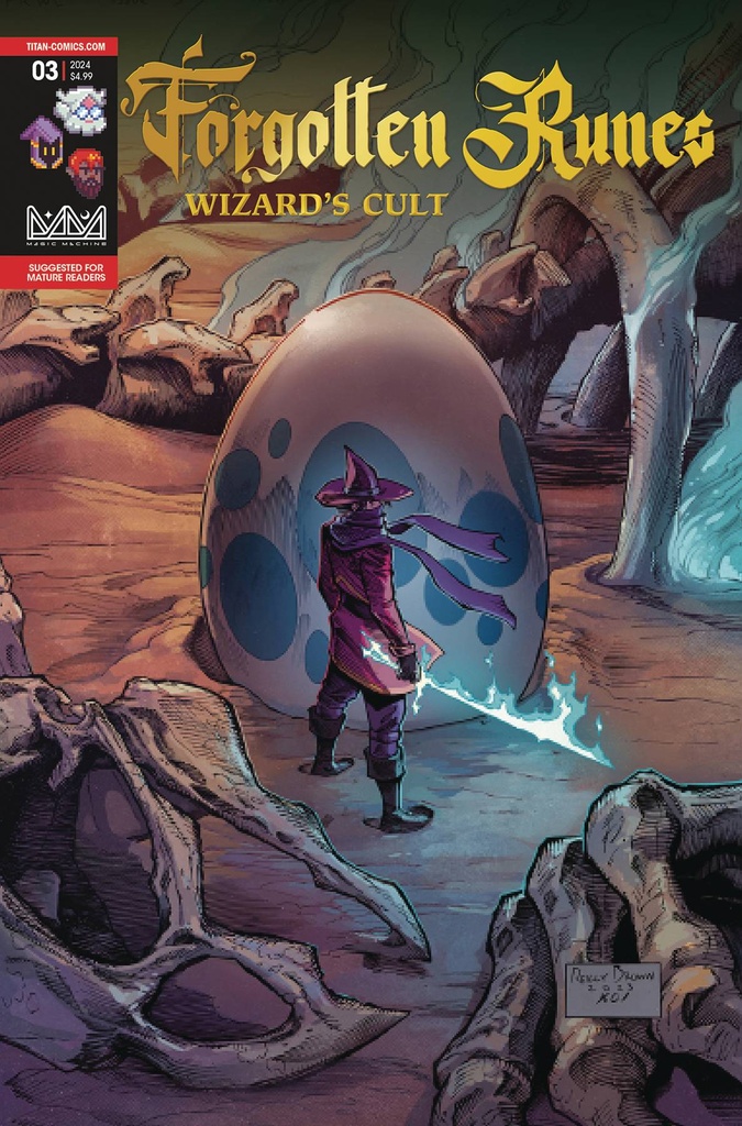 Forgotten Runes: Wizard's Cult #3 of 10 (Cover A Reilly Brown)