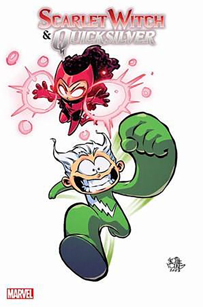 Scarlet Witch & Quicksilver #1 (Skottie Young Variant)