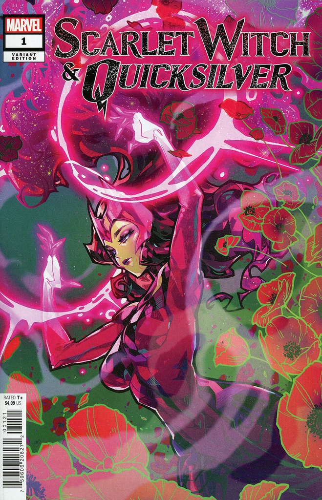 Scarlet Witch & Quicksilver #1 (Rose Besch Variant)