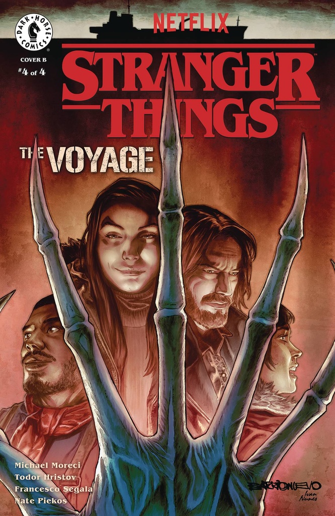 Stranger Things: The Voyage #4 (Cover B Alejandro Barrionuevo)