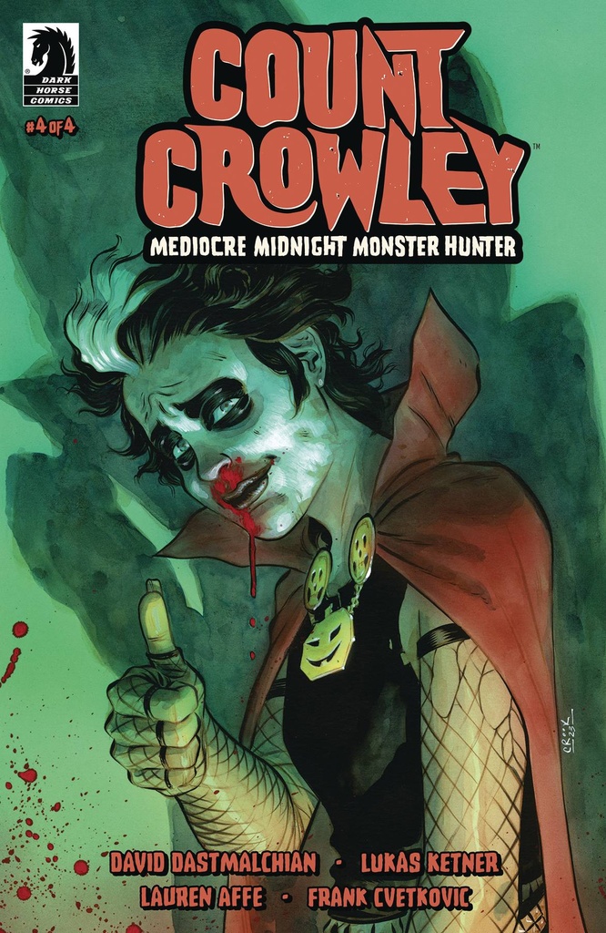 Count Crowley: Mediocre Midnight Monster Hunter #4 (Cover B Crook)