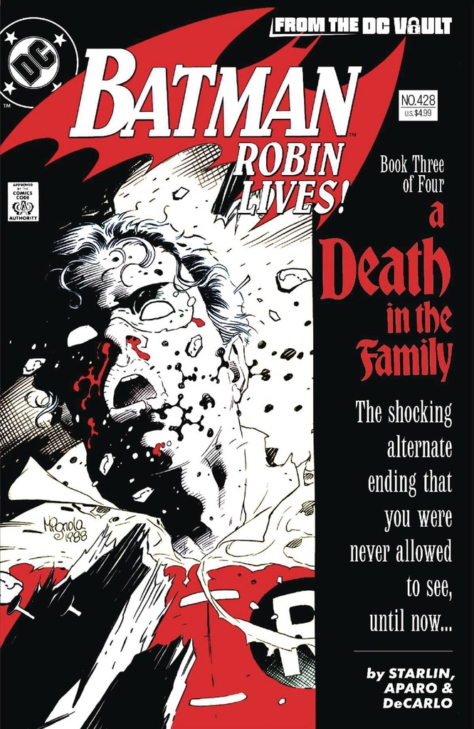 Batman #428 (Robin Lives 2nd Printing Cover A Mike Mignola)