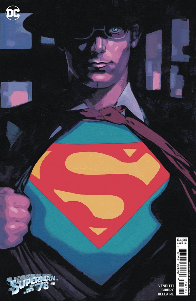 Superman '78: The Metal Curtain #5 of 6 (Cover B Michael Walsh Card Stock Variant)