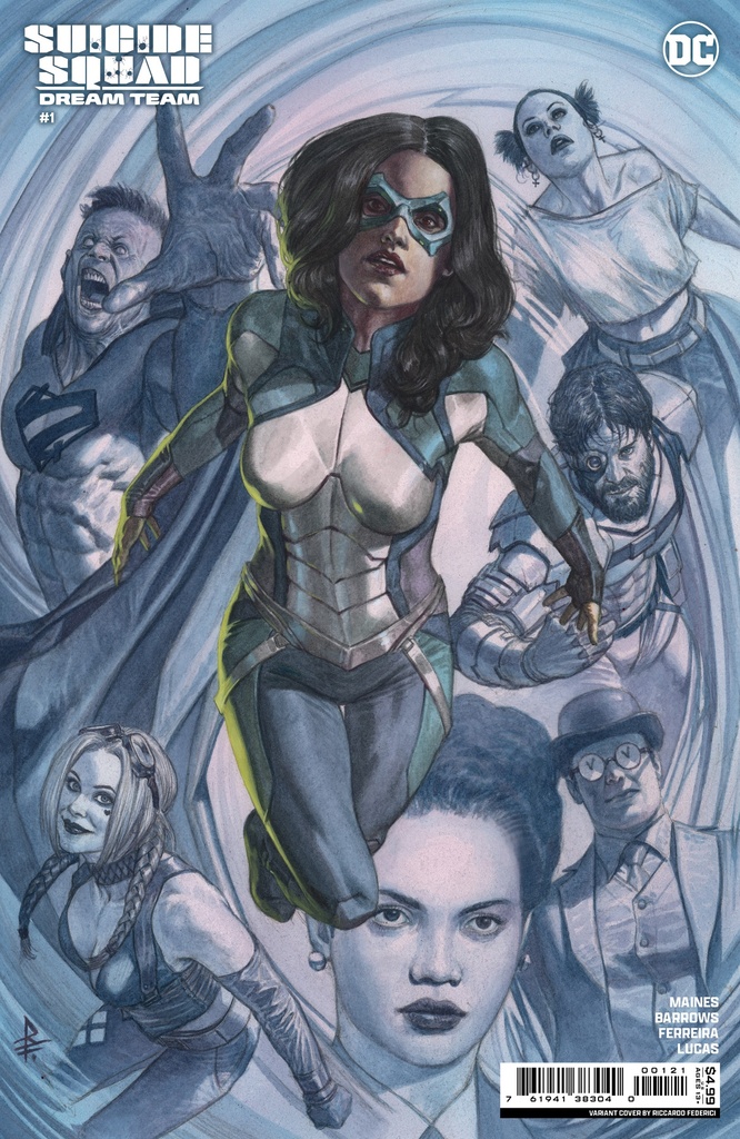 Suicide Squad: Dream Team #1 of 4 (Cover B Riccardo Federici Card Stock Variant)