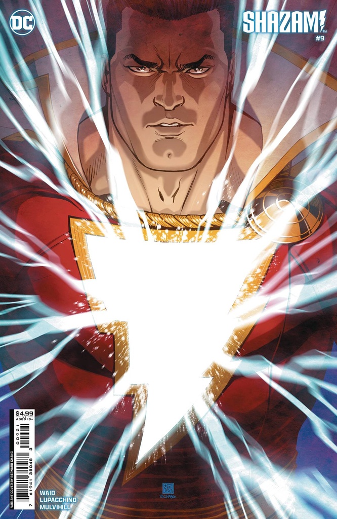 Shazam #9 (Cover B Bernard Chang Card Stock Variant)