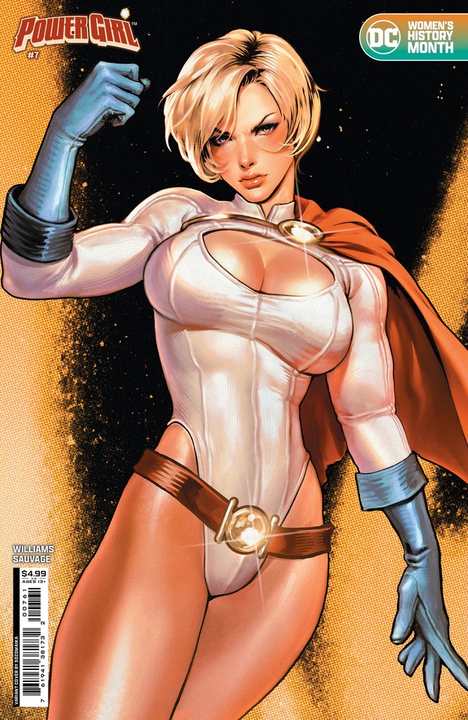 Power Girl #7 (Cover D Sozomaika Womens History Month Card Stock Variant)