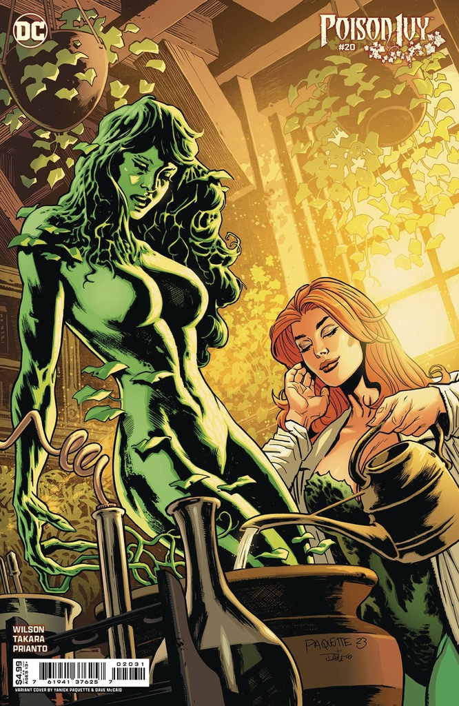 Poison Ivy #20 (Cover C Yanick Paquette Card Stock Variant)