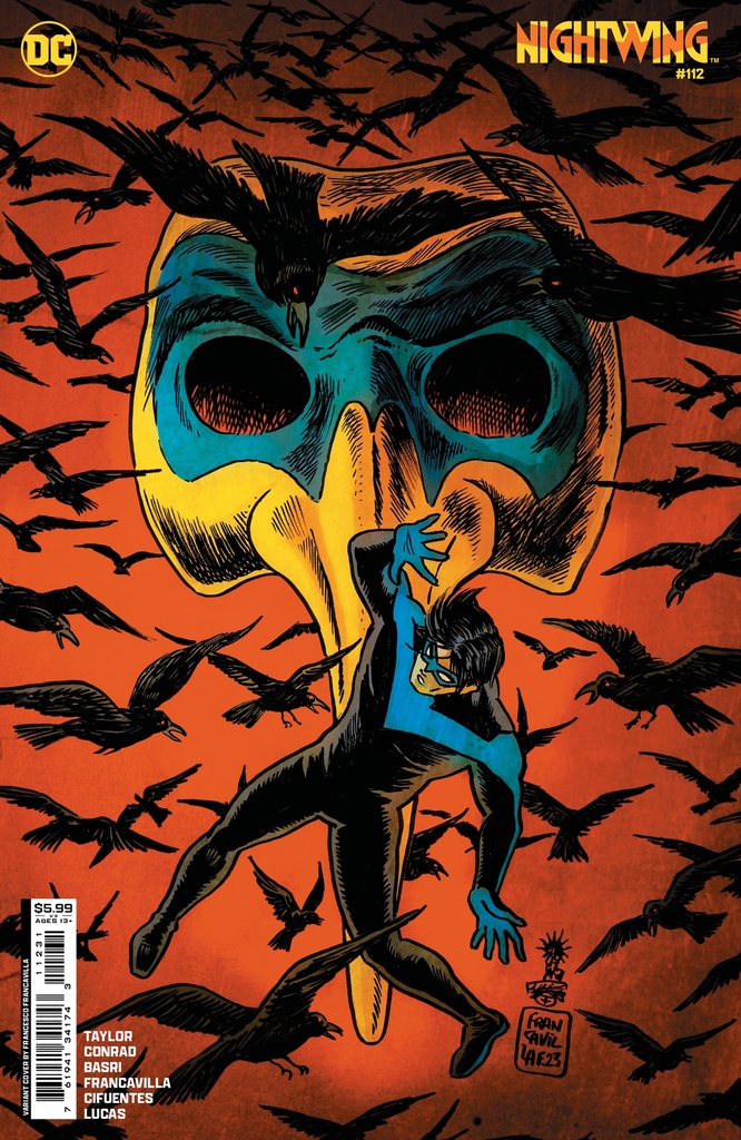 Nightwing #112 (Cover C Francesco Francavilla Card Stock Variant)