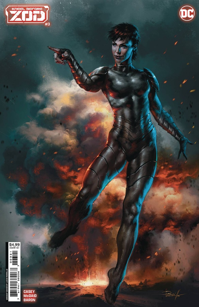 Kneel Before Zod #3 of 12 (Cover B Lucio Parrillo Card Stock Variant)