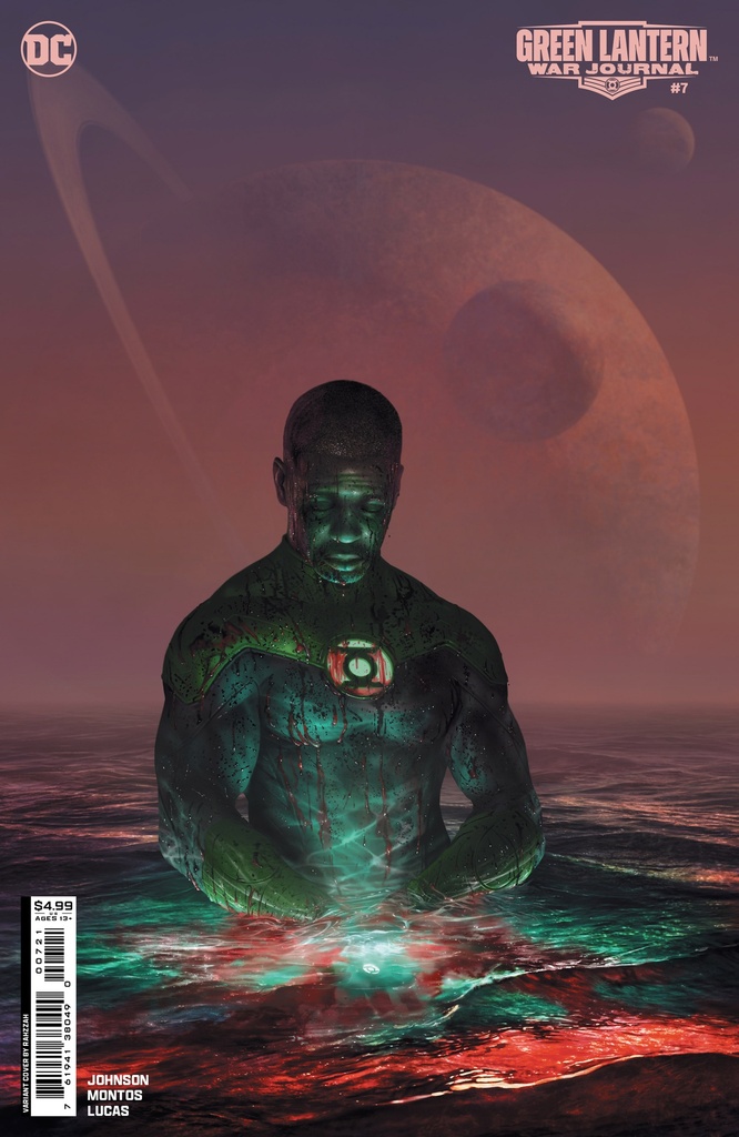 Green Lantern: War Journal #7 (Cover B Rahzzah Card Stock Variant)