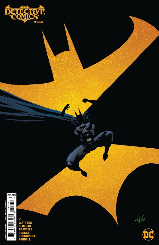 Detective Comics #1083 (Cover C Kelley Jones Card Stock Variant)