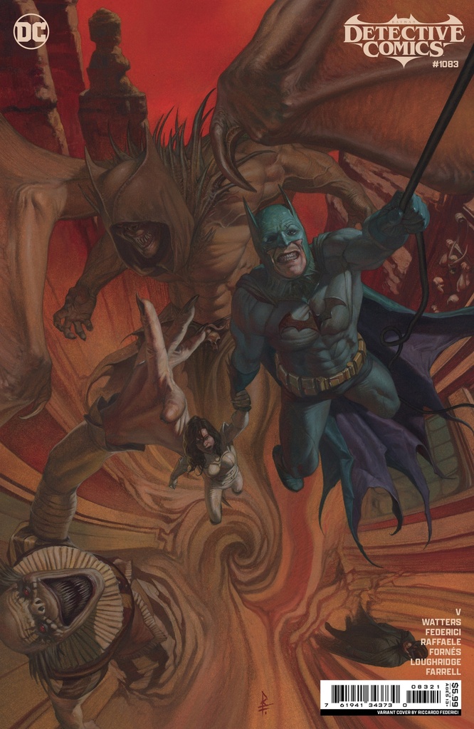 Detective Comics #1083 (Cover B Riccardo Federici Card Stock Variant)