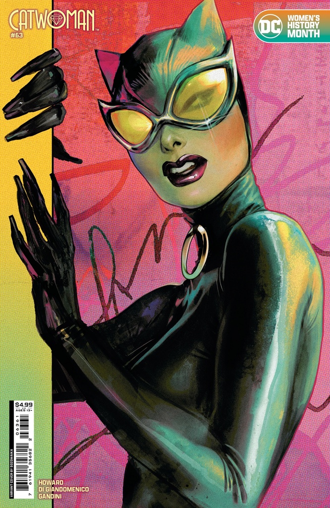 Catwoman #63 (Cover D Sozomaika Womens History Month Card Stock Variant)