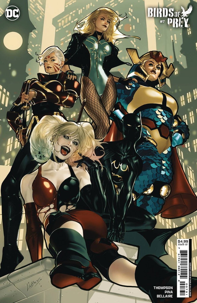 Birds Of Prey #7 (Cover C Pablo Villalobos Card Stock Variant)