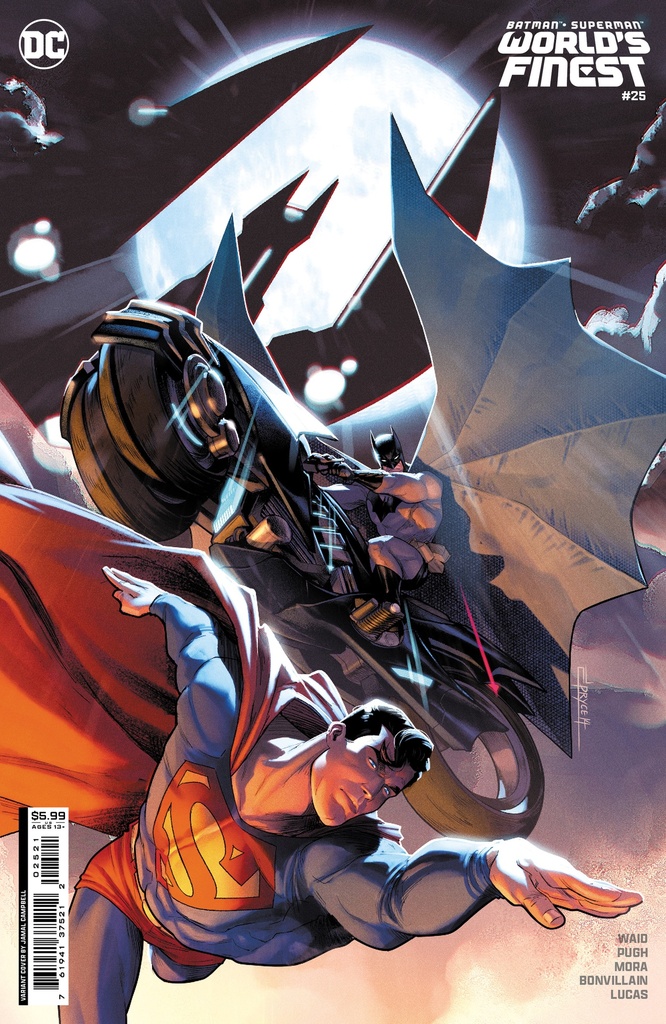 Batman/Superman: Worlds Finest #25 (Cover B Jamal Campbell Card Stock Variant)